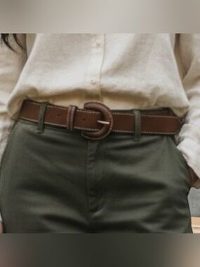 Nwt loft Belt with Topstitching